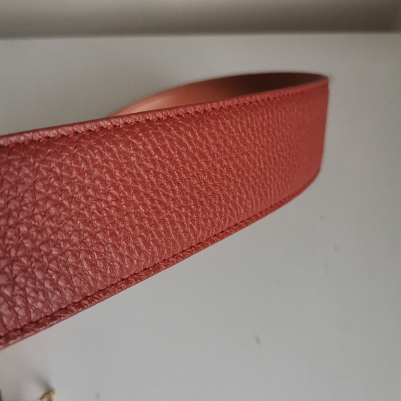 NWT LORO PIANA Women Leather Belt ,Size:32 - Picture 5 of 8